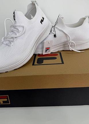 Кросівки fila knit slip-on whit