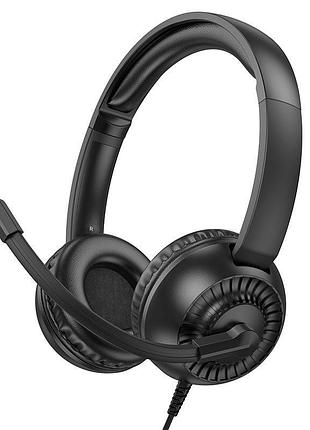 Накладные наушники hoco w112 pures (3.5mm/1.8m)