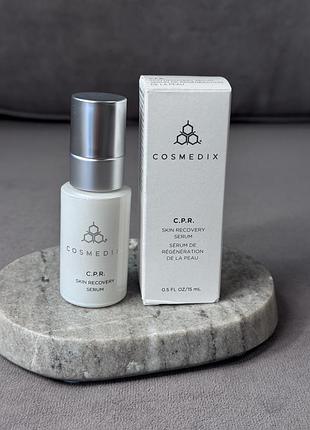 Відновлююча сироватка для чутливої та подразненої шкіри cosmedix c.p.r. skin recovery serum 15 мл