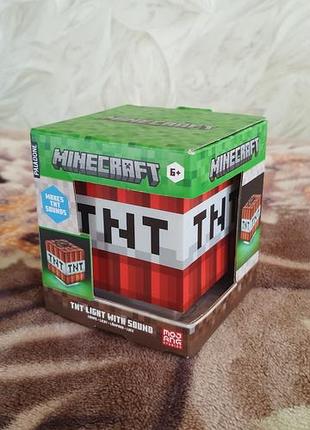 Manecraft tnt bomb на vsb нічник світильник