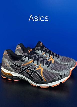 Беговые кроссовки asics gel-flux 3 grey black orange оригинал