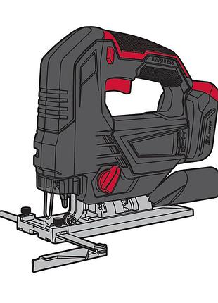 Лобзик акумуляторний vitals professional aef 18135l bl smartline+