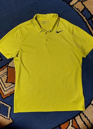 Футболка поло nike dri fit р l
