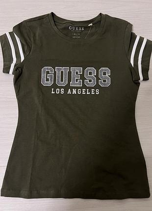Футболка guess хакі ( нова-оригінал)