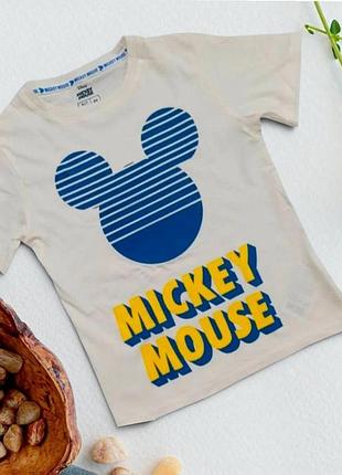 Футболка mickey mouse для хлопчика zippy