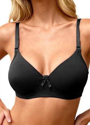 Базовый гладкий бюстгальтер типа t-shirt bra без косточек размер 85 в