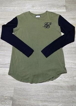Мужской лонгслив siksilk , размер m-l ,