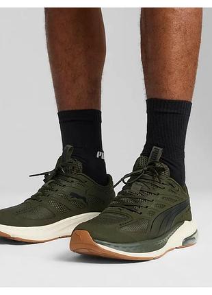 Кросівки чоловічі бігові 46 р. puma x-cell lightspeed running shoe olive 309972-07
