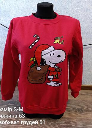 Кофта свитшот snoopy