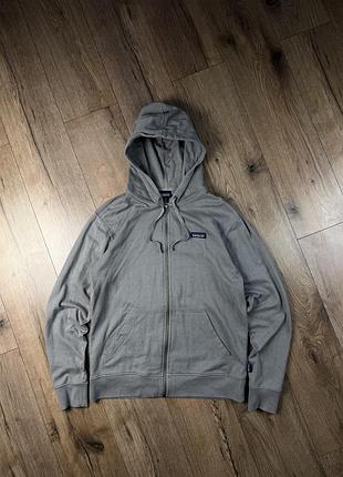 Чоловіче худі на блискавці patagonia grey size m