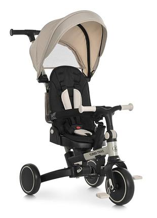 Дитячий триколісний велосипед mt 1036 beige, до 25 кг