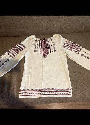 Вишиванка жіноча лляна