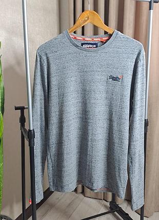Мужской лонг от бренда superdry. оригинал