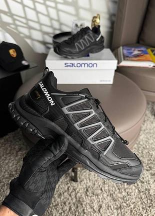 Чоловічі кросівки salomon xa pro 3d amphib gtx black white