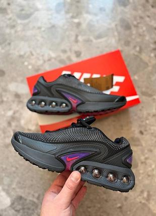 Стильні кросівки nike air max dn black purple
