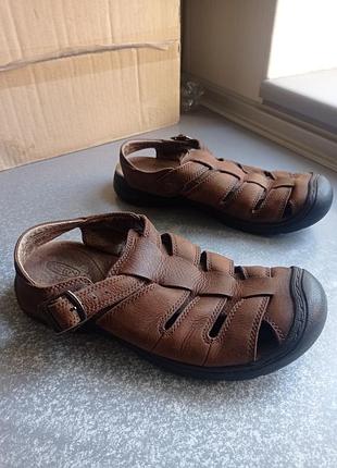 Трекінгові шкіряні сандалі keen fisherman gts