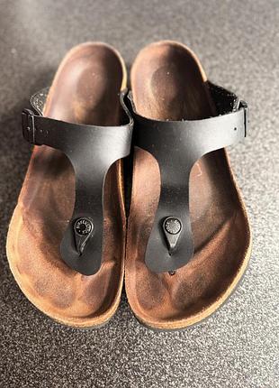 Шльопанці сандалі birkenstock gizeh