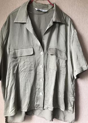 Блуза сорочка zara