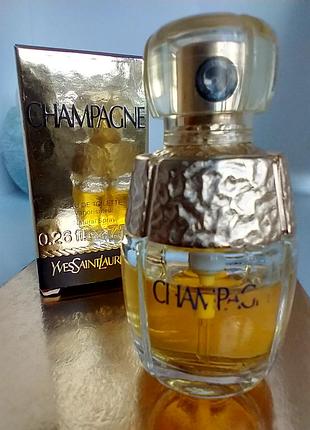 Yves sain laurent champagne мініатюра вінтаж 7.5 мл спрей
