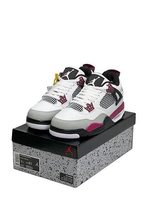 Чоловічі кросівки nike air jordan 4 retro “ psg paris saint germain “ fur