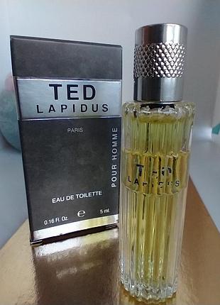 Ted lapidus ted  5 мл. оригинал миниатюра винтаж