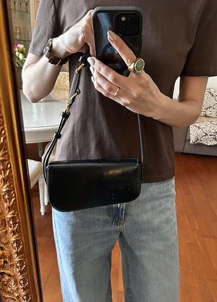 Сумка чорна zara