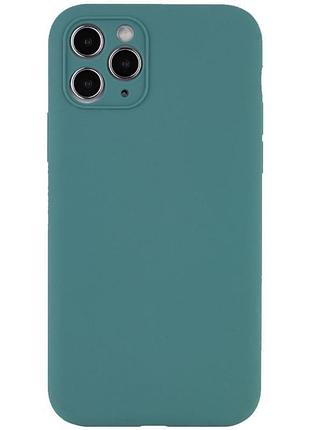 Силіконовий чохол silicone silk full camera protective (aa) no logo для iphone 12 pro max (айфон 12 про макс), матова накладка