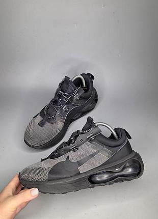 Чоловічі кросівки nike air max 2021 у чорному кольорі (triple black)