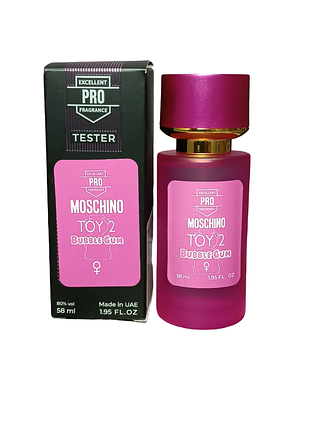 Жіночі парфуми (версія moschino toy 2 bubble gum) 58 мл