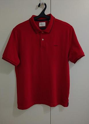 Футболка gant polo красный цвет tommy hilfiger ralph lauren puma