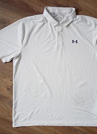 Брендова футболка поло under armour.