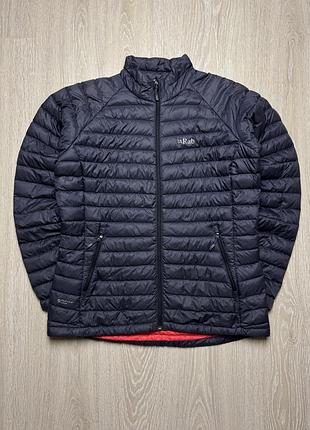 Куртка мікропуховик rab women's microlight down puffer pertex quantum size l uk 14