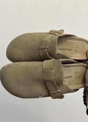 Жіночі сабо у стилі birkenstock