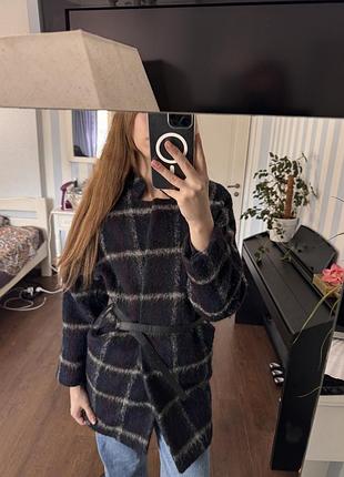 Пальто mango вовна альпака s