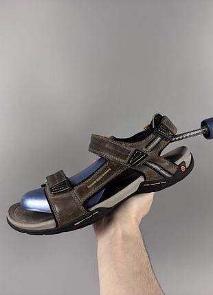 Розмір 42 27.5 см чоловічі шкіряні сандалі clarks