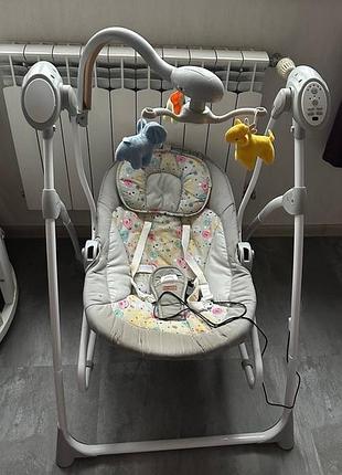 Шезлонг-гойдалка 3в1 carrello nanny (crl-0005)