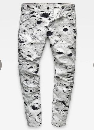 Джинсы g-star raw 5622 3d tapered mercury camo (коллекционная модель)
