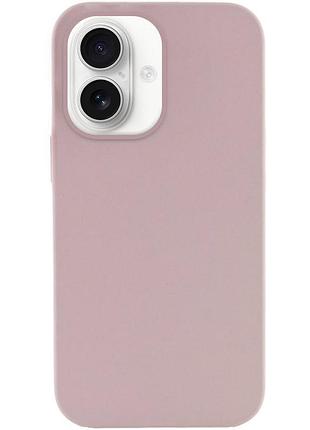 Чохол silicone case full protective (aa no logo) для apple iphone 16, кейс без логотипу, надійний захист корпусу та камер lavender