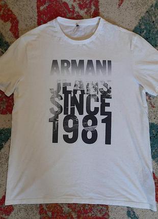 Футболка мужская armani jeans