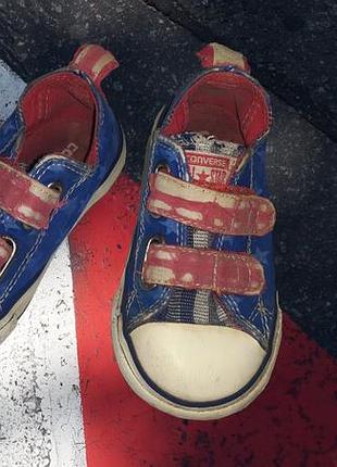 Детская обувь ретро детские кеды converse для съёмок фото и фотосессий размер 23  стелька 14,5 см