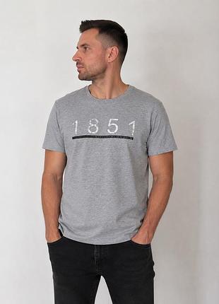 Футболка aquascutum сіра m/l