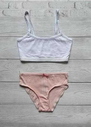 👙185грн👙98см 🛍у наявності🛍1шт дитячий комплект білизни tex топ та lefties труси