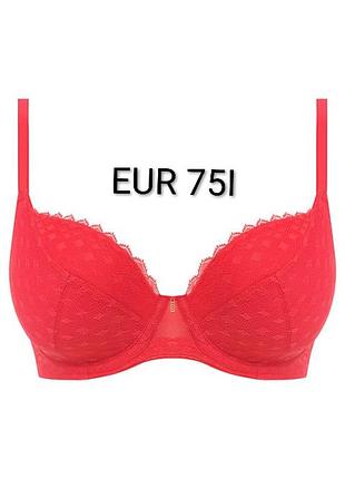 Червоний бюстгальтер eur 75i бренд freya