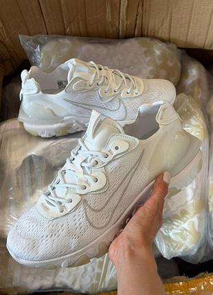 Nike react vision white