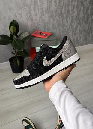 Nike air jordan 1 swarovski stealth🇻🇳
