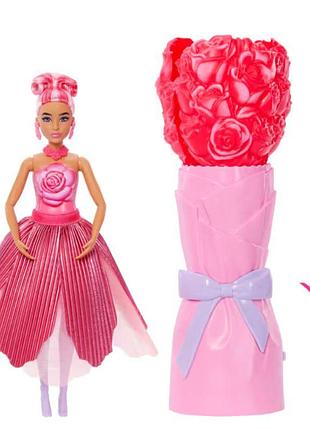 Barbie ароматная барби сюрприз роза jmf59 petal pop scented doll