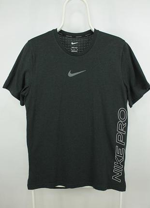 Спортивна футболка nike pro dri-fit black t-shirt men's