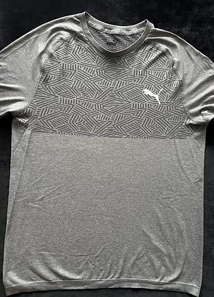 Чоловіча спортивна футболка puma evoknit (розмір l)