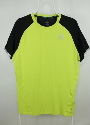 Брендовая спортиво беговая футболка odlo zeroweight pro ceramicool sportswear t-shirt men's