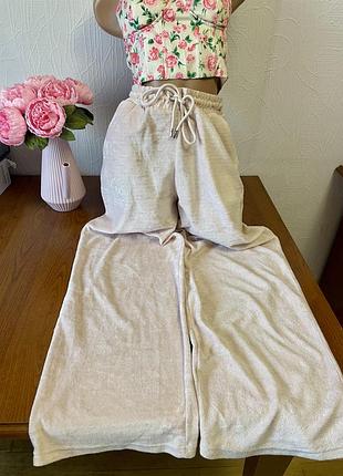 Велюрові штани pink vanilla